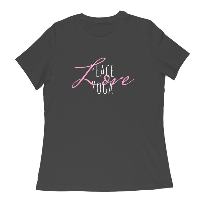 Love Peace Yoga t Shirt