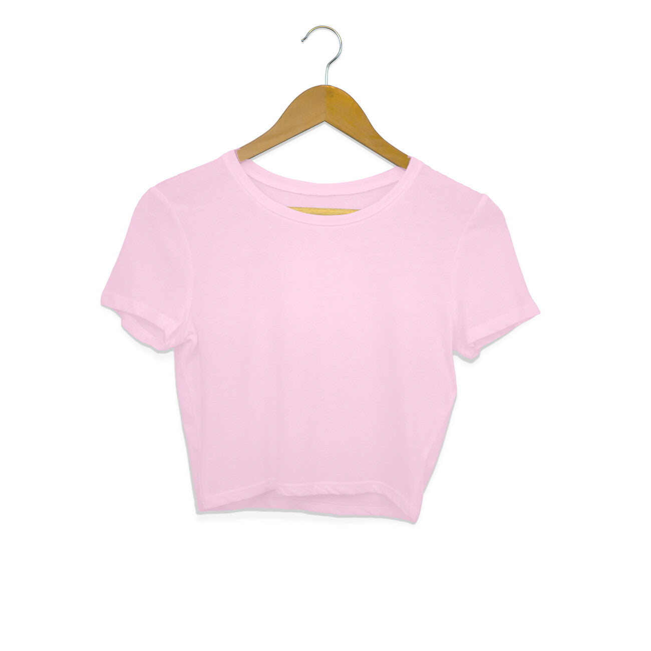 Solid crop tops