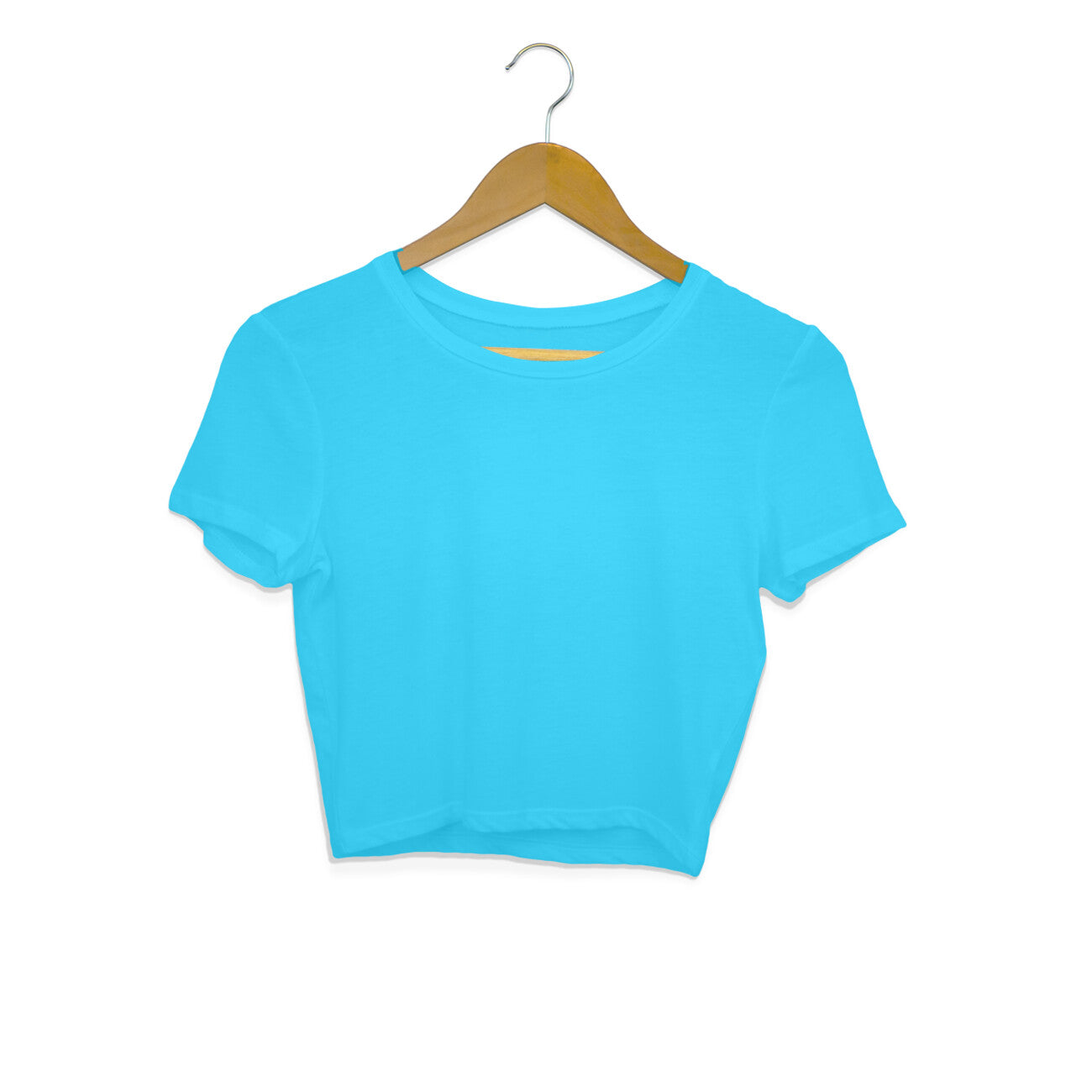 Solid crop tops