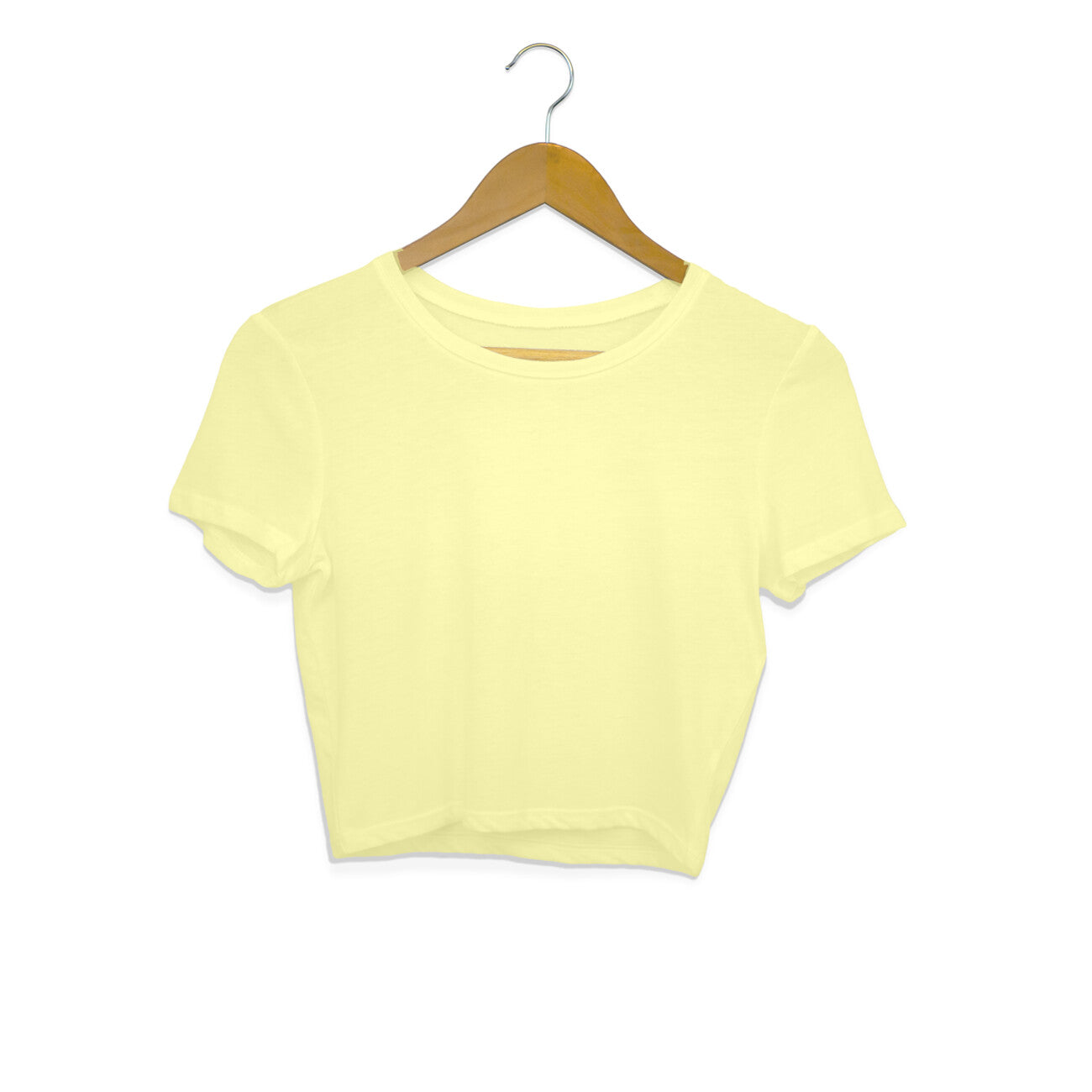 Solid crop tops