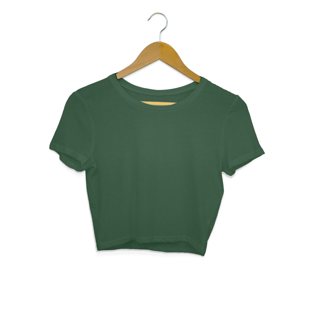 Solid crop tops