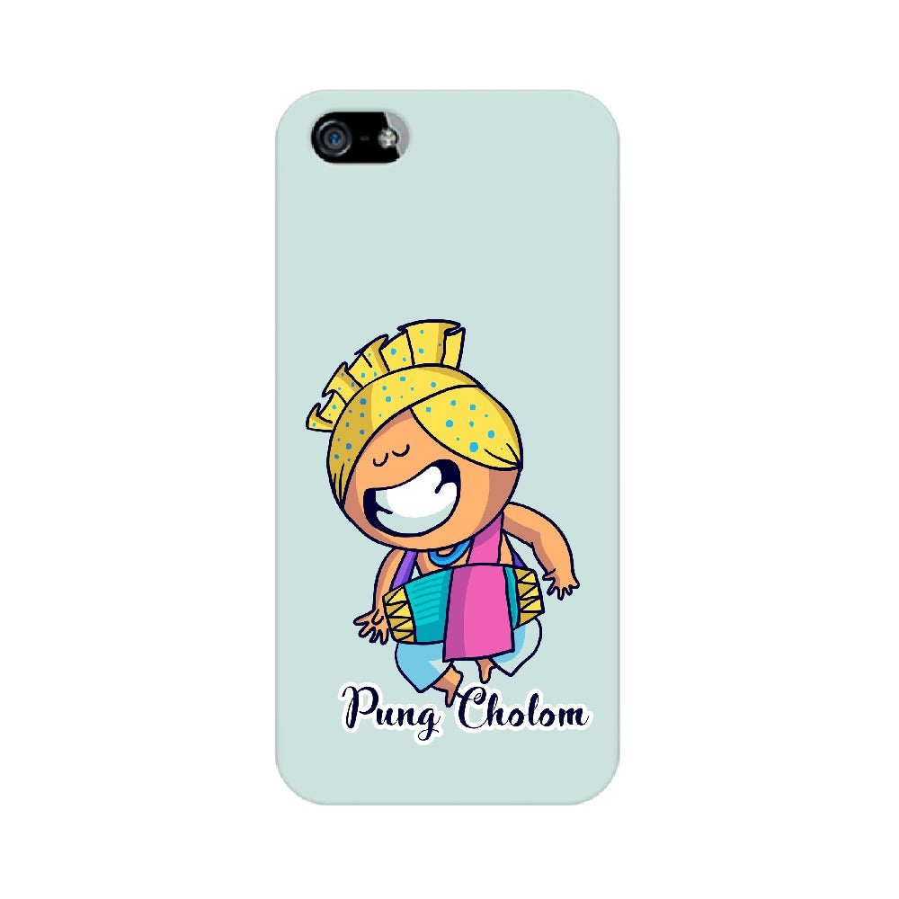 Pung Cholom inspired mobile case in Grey