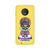 Kathakali inspired mobile case in Yellow