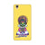 Kathakali inspired mobile case in Yellow