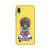 Kathakali inspired mobile case in Yellow