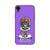 Kathakali inspired mobile case in purple