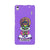 Kathakali inspired mobile case in purple