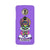 Kathakali inspired mobile case in purple