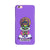 Kathakali inspired mobile case in purple