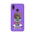 Kathakali inspired mobile case in purple