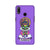 Kathakali inspired mobile case in purple