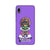 Kathakali inspired mobile case in purple