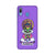 Kathakali inspired mobile case in purple