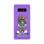 Kathakali inspired mobile case in purple