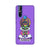 Kathakali inspired mobile case in purple