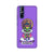 Kathakali inspired mobile case in purple