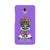 Kathakali inspired mobile case in purple