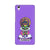 Kathakali inspired mobile case in purple