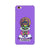 Kathakali inspired mobile case in purple