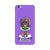 Kathakali inspired mobile case in purple