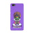 Kathakali inspired mobile case in purple