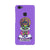 Kathakali inspired mobile case in purple