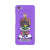 Kathakali inspired mobile case in purple