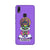 Kathakali inspired mobile case in purple