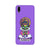 Kathakali inspired mobile case in purple