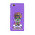 Kathakali inspired mobile case in purple