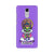 Kathakali inspired mobile case in purple