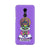 Kathakali inspired mobile case in purple