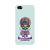 Kathakali inspired mobile case in grey