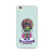 Kathakali inspired mobile case in grey