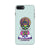 Kathakali inspired mobile case in grey