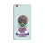 Kathakali inspired mobile case in grey