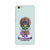 Kathakali inspired mobile case in grey