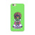 Kathakali inspired mobile case in green