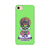 Kathakali inspired mobile case in green