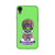 Kathakali inspired mobile case in green