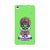 Kathakali inspired mobile case in green