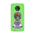 Kathakali inspired mobile case in green