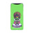 Kathakali inspired mobile case in green