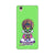 Kathakali inspired mobile case in green