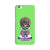 Kathakali inspired mobile case in green