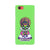 Kathakali inspired mobile case in green