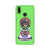 Kathakali inspired mobile case in green