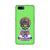 Kathakali inspired mobile case in green