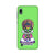 Kathakali inspired mobile case in green