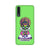 Kathakali inspired mobile case in green